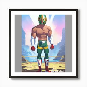 Wwe Wrestler 1 Art Print