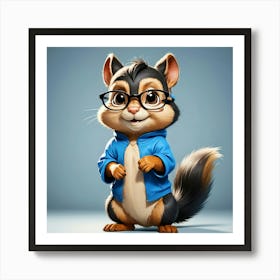 Alvin And The Chipmunks 16 Art Print