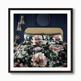 Floral Duvet Cover Art Print