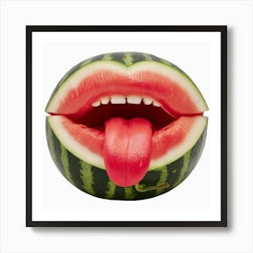 Watermelon Tongue, Wall Art Paintings, Artwork Wall Painting For Living, Room Bedroom , Office ,Hallway, Kitchen, Wall Decors Art Print Art Print Art Print