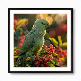 Parrot 25 Art Print