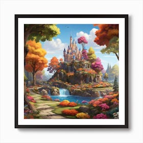 Cinderella'S Castle Art Print