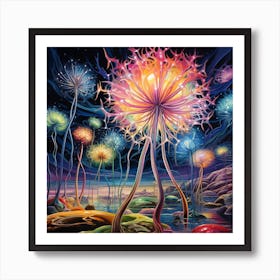 Dandelion 1 Art Print