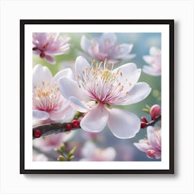 Cherry Blossoms Art Print