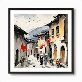 Chinese Painting (76) Art Print