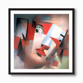 'Face Of A Woman' Art Print