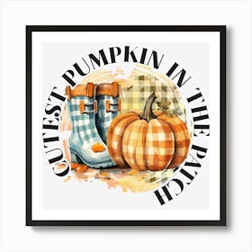 Cutest Pumpkin Fall Sublimation Designs Bundle Art Print