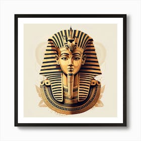 Pharaoh Nature Egypt Desert Ancient Egypt Vintage Junk Journal Ephemera Egyptian Tomb Art Print
