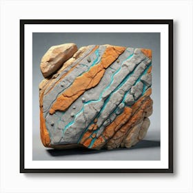 Rock Sculpture Art Print