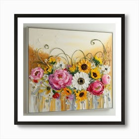 Sunflowers 1 Art Print