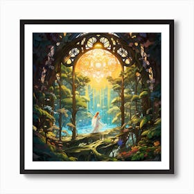 Fairytale Forest 2 Art Print