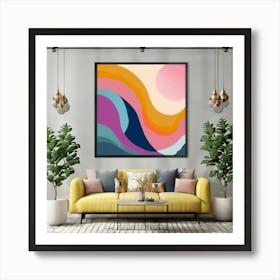 Abstract Abstract Painting 25 Art Print