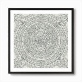 Mandala 12 Art Print