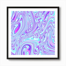 Psychedelic Swirls 1 Art Print