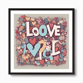 Love Is In The Air Art Print