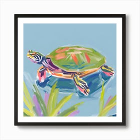 Painted Turtle 05 Art Print