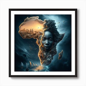 African Woman 1 Art Print