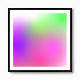 Abstract Colorful Background 8 Art Print