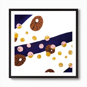 Floating Bubbles 1 - 1x1 Art Print