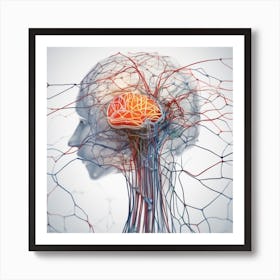 Brain And Nervous System 29 Art Print