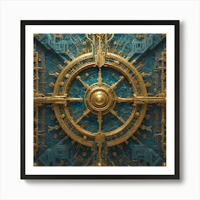 The Timekeeper’s Vault Art Print