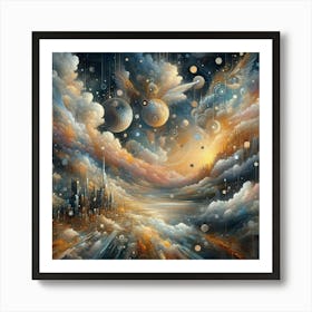 Space City Art Print