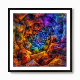 Abstract Fractal Art Art Print