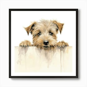 Soft Coated Wheaten Terrier 1 Art Print