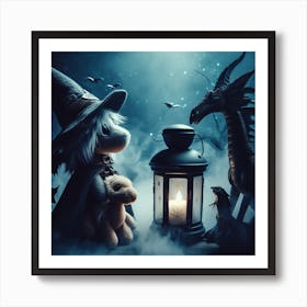 Teddy Bear Art Print