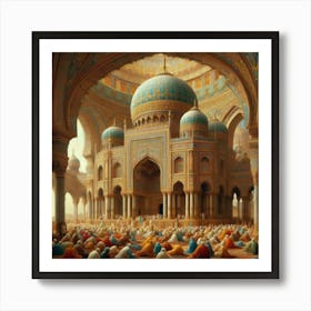 Islamic Mosque 4 Art Print