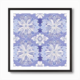 Floral Pattern 9 Art Print