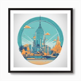 Hong Kong City Art Print