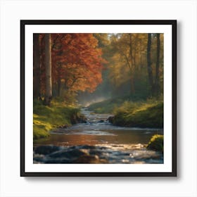 Very beautiful forest <located in lativa> Art Print