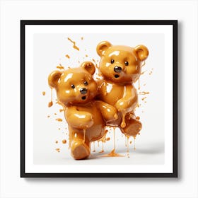 Teddy Bears 3 Art Print