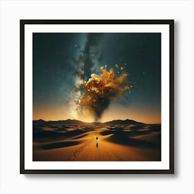 Sandstorm 8 Art Print