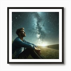 Starry Night Art Print