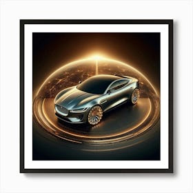 Jaguar I-Pace Concept 1 Art Print