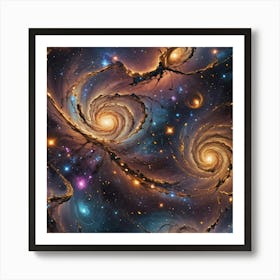 Spiral Galaxy 24 Art Print