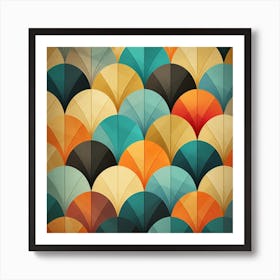 Abstract Background 371 Art Print