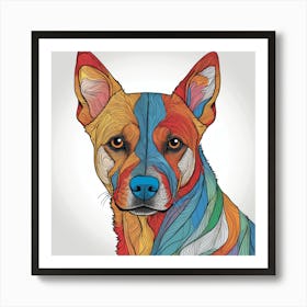 Australian Cattle Dog Art Print