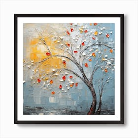 Tree In The Sun Art Print