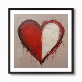 Love, heart, Valentine's Day 5 Art Print