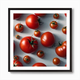 Tomatoes - Tomato Stock Videos & Royalty-Free Footage Art Print