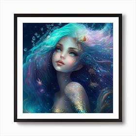 Mermaid 3 Art Print