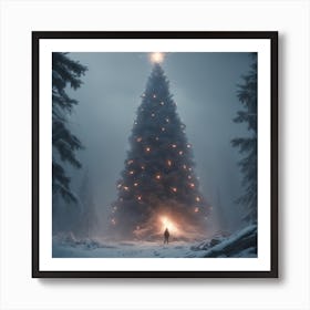 Christmas Tree 6 Art Print