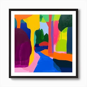 Abstract Park Collection Hyde Park London 8 Art Print