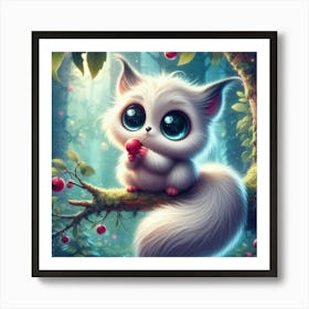 Cute Kitty 1 Art Print