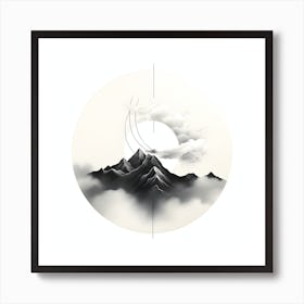 Asian Mountains Art Print