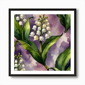 Lily Of The Valley Art Print