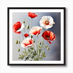 Pai pai :: Abanicos The-poppy-flower